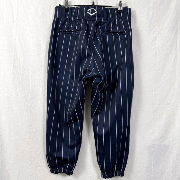 EvoShield Standout Pants Womens Sz M Navy/White Pinstripes Softball Grip Waist - Picture 4 of 8